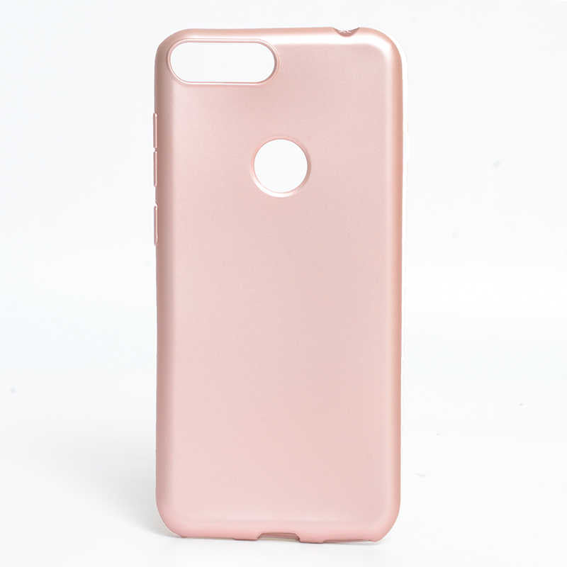 Alcatel 1S Kılıf Zore Premier Silikon Kapak Rose Gold
