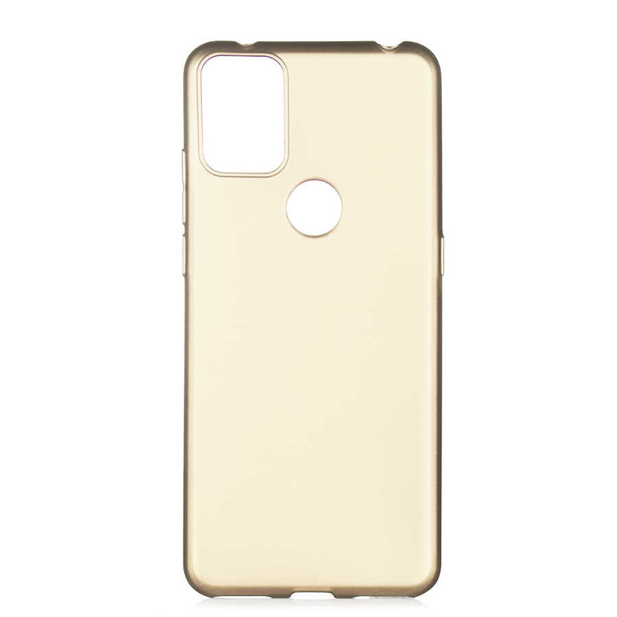 Alcatel 3x 2020 Kılıf Zore Premier Silikon Kapak Gold