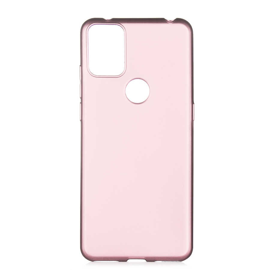 Alcatel 3x 2020 Kılıf Zore Premier Silikon Kapak Rose Gold