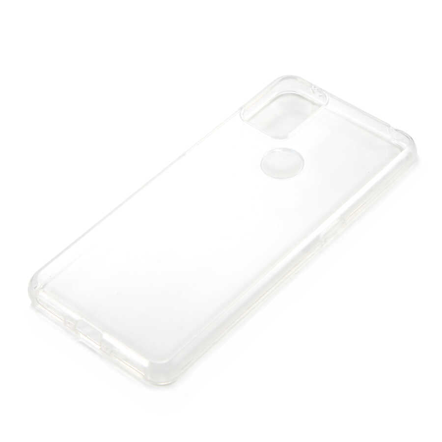Alcatel 3X 2020 Kılıf Zore Süper Silikon Kapak Renksiz