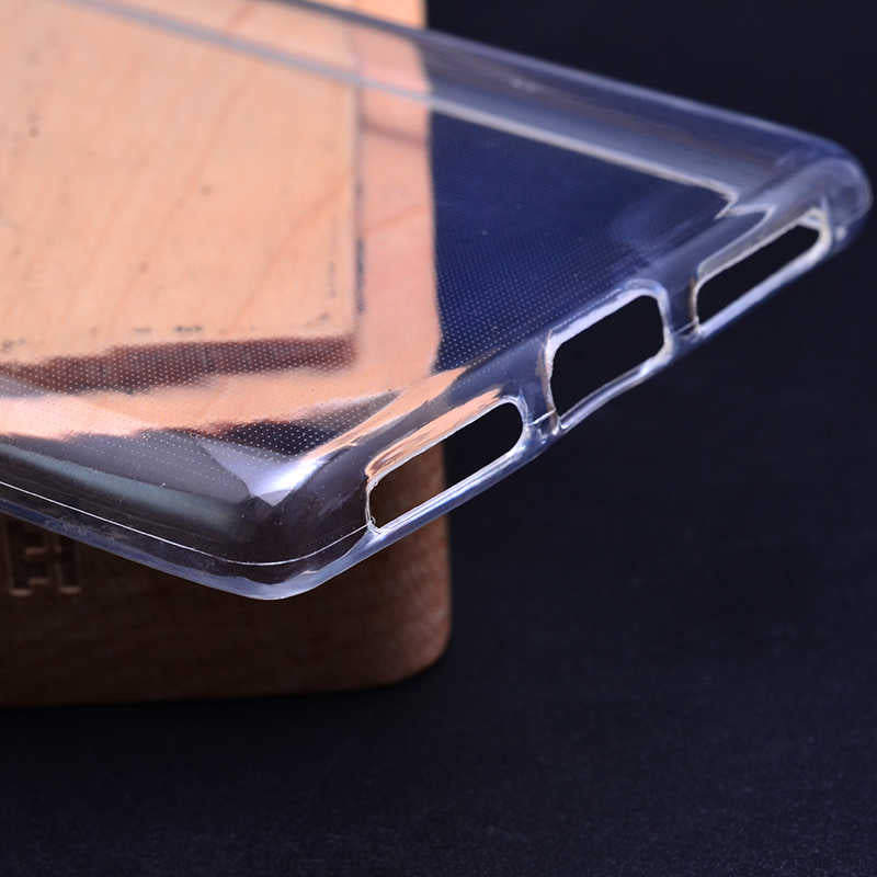 Alcatel 5 Kılıf Zore Süper Silikon Kapak Renksiz