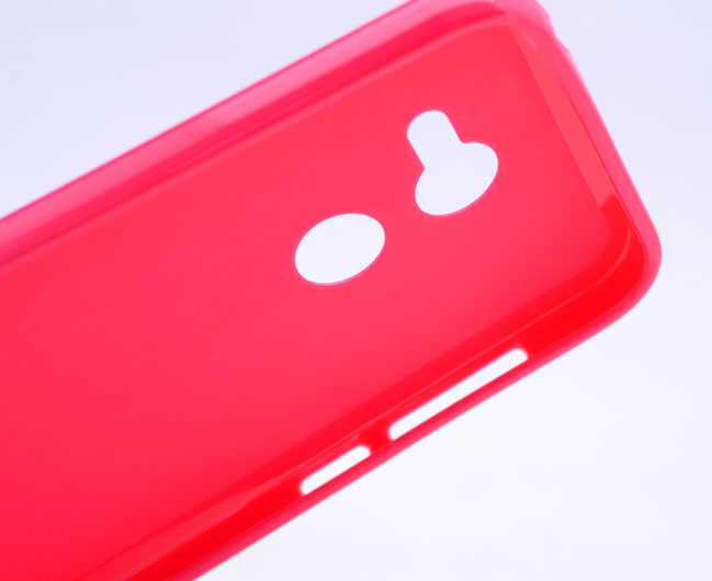 Alcatel A3 Kılıf Zore Süper Silikon Kapak Pembe