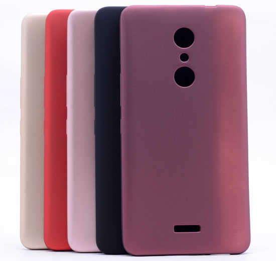 Alcatel A3 XL Kılıf Zore Premier Silikon Kapak Kırmızı