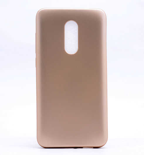 Alcatel A7 Kılıf Zore Premier Silikon Kapak Gold