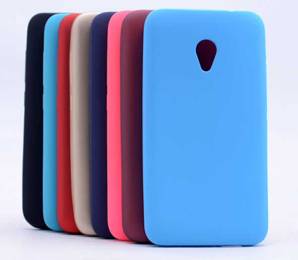 Alcatel U5 Kılıf Zore Premier Silikon Kapak Kırmızı