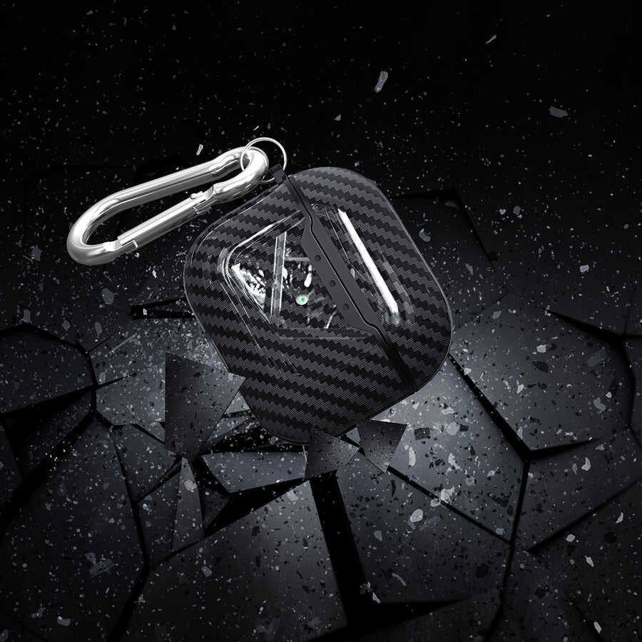 Apple Airpods 3. Nesil Kılıf Zore Airbag 05 Silikon Mavi