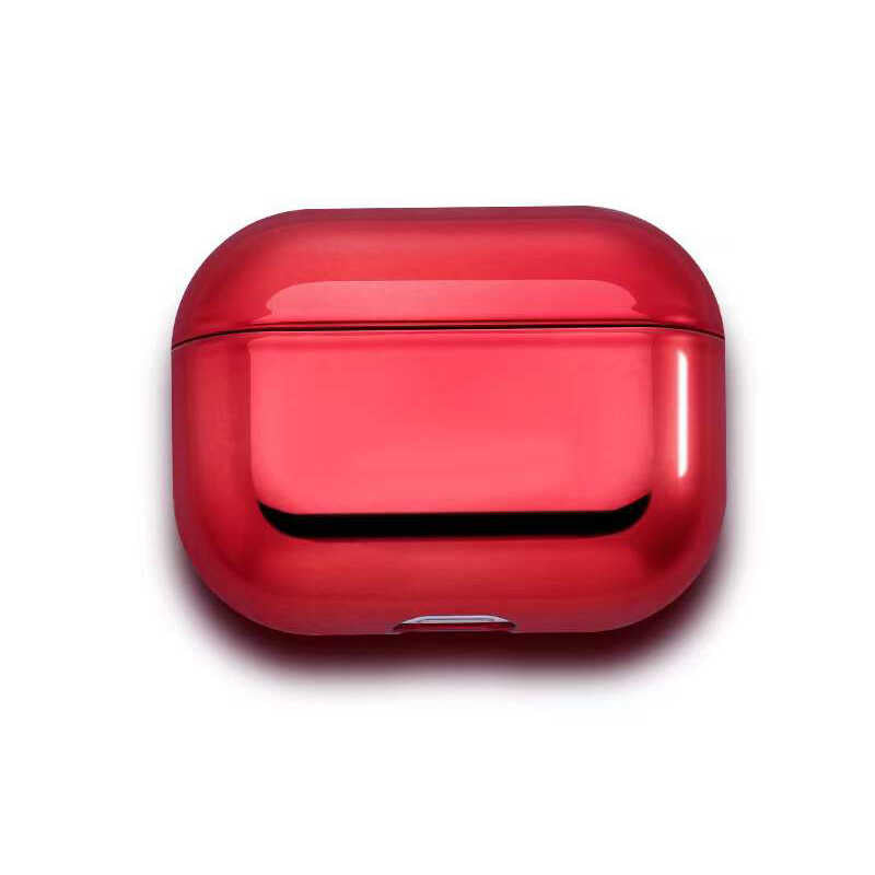 Apple Airpods 3. Nesil Kılıf Zore Airbag 08 Silikon Kırmızı