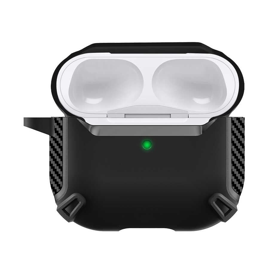 Apple Airpods 3. Nesil Kılıf Zore Airbag 26 Silikon Lacivert