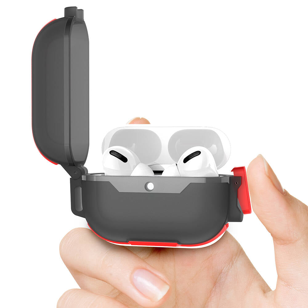 Apple Airpods 3rd Generation Zore Airbag 34 Impact Resistant Case Red