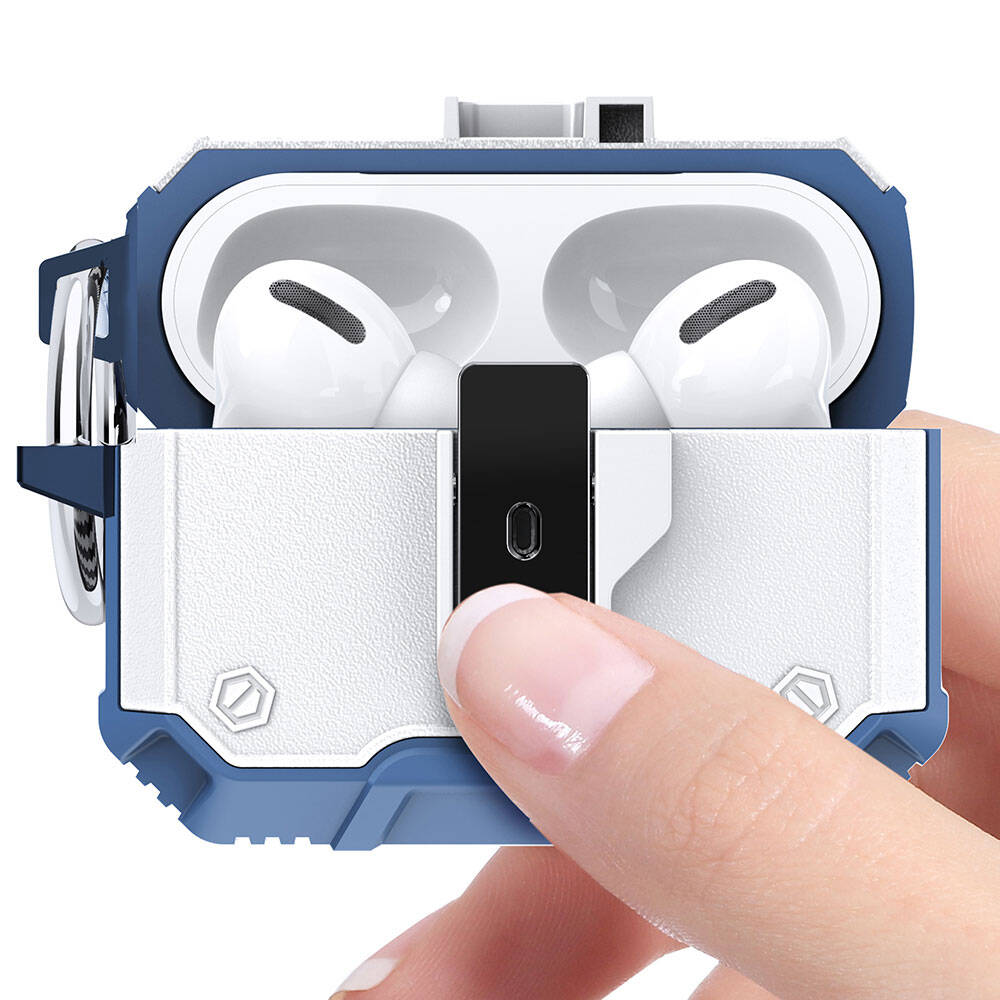 Apple Airpods 3rd Generation Zore Airbag 35 Impact Resistant Button Case Black