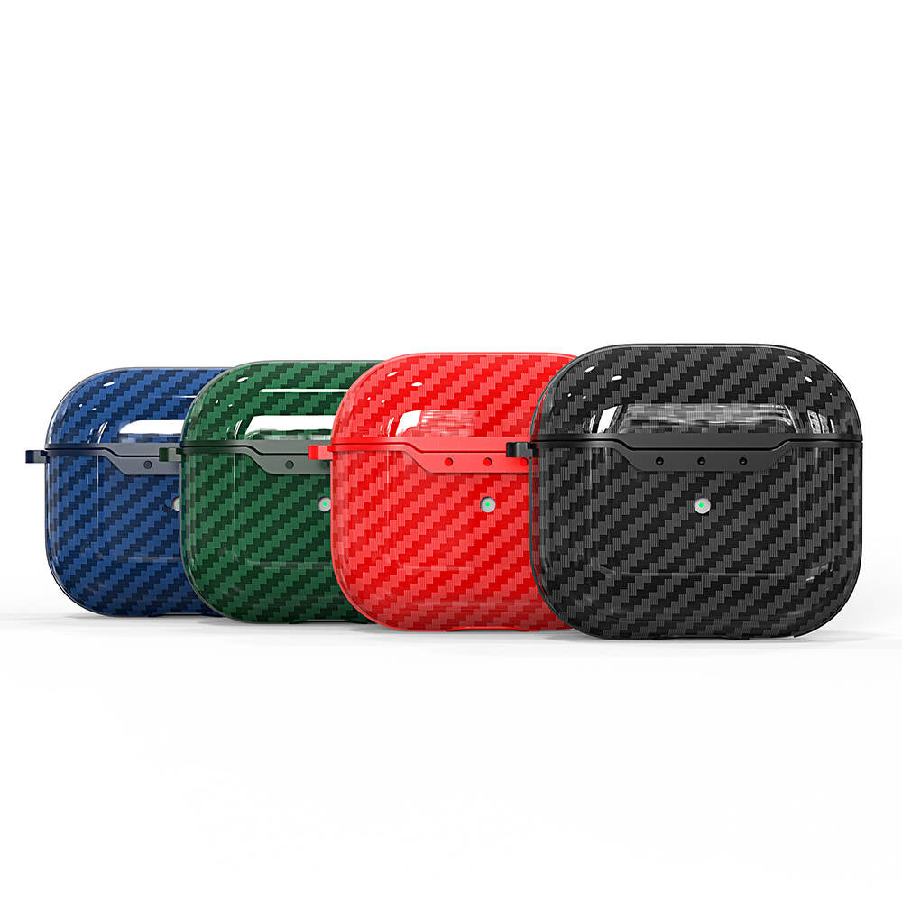 Apple Airpods 4 Case Zore Airbag 05 Silicone Black