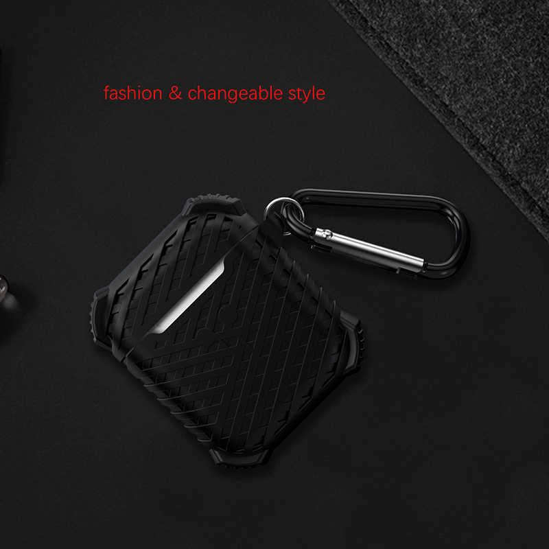 Apple Airpods Kılıf Zore Airbag 02 Silikon Mavi