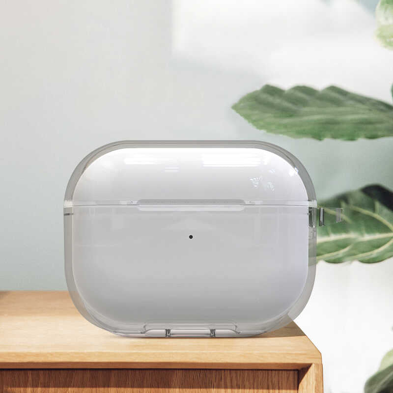 Apple Airpods Pro 2 Kılıf Şeffaf Kristal Silikon Zore Airbag 14 Kılıf Renksiz