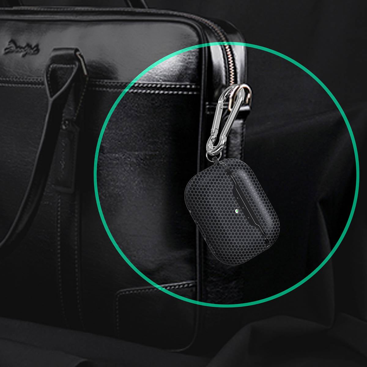 Apple Airpods Pro 2 Zore Airbag 31 Kılıf Koyu Yeşil