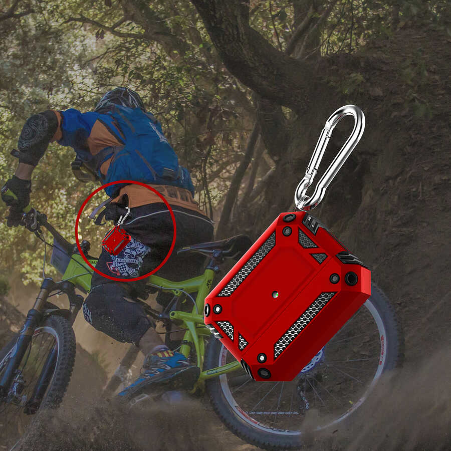 Apple Airpods Pro Kılıf Zore Airbag 15 Kılıf Kırmızı