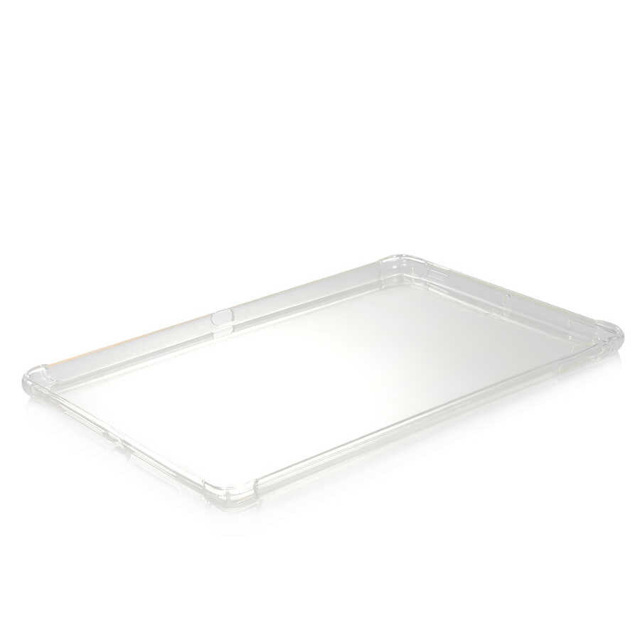Apple iPad 10.2 2021 (9.Nesil) Kılıf Zore Tablet Nitro Anti Shock Silikon Kapak Renksiz