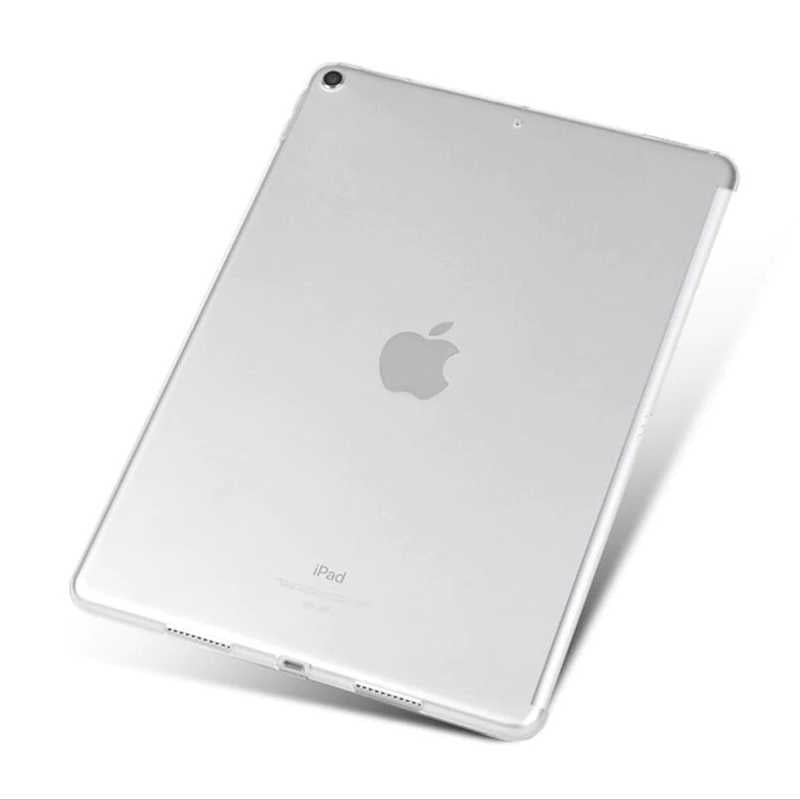 Apple iPad 10.2 2021 (9.Nesil) Kılıf Zore Tablet Süper Silikon Kapak Siyah