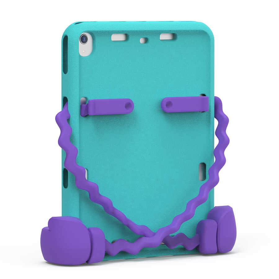 Apple iPad 10.2 2021 (9.Nesil) Zore Eva Boxer Tablet Silikon Mavi