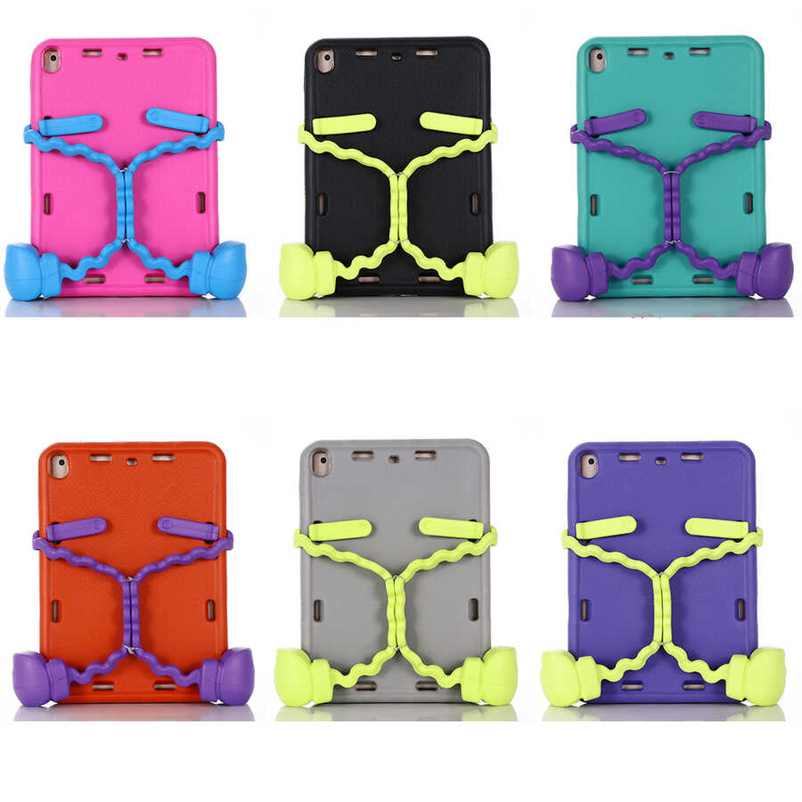 Apple iPad 10.2 2021 (9.Nesil) Zore Eva Boxer Tablet Silikon Gri