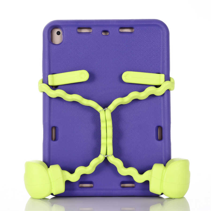 Apple iPad 10.2 2021 (9.Nesil) Zore Eva Boxer Tablet Silikon Mor