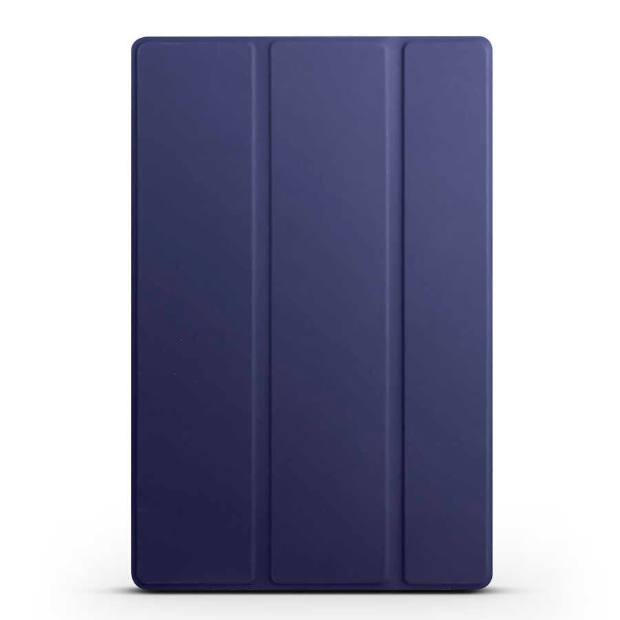 Apple iPad 10.9 2022 (10.Nesil) Zore Smart Cover Standlı 1-1 Kılıf Siyah