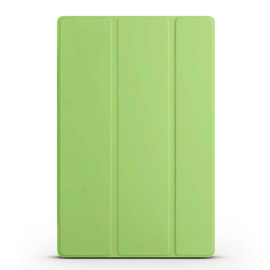 Apple iPad 11.Nesil 2025 Zore Smart Cover Standlı 1-1 Kılıf Yeşil