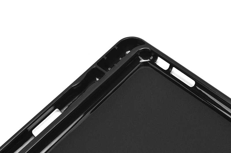 Apple iPad 5 Air Zore Kalemli Tablet Silikon Siyah