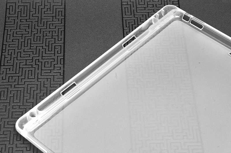 Apple iPad 5 Air Zore Kalemli Tablet Silikon Siyah