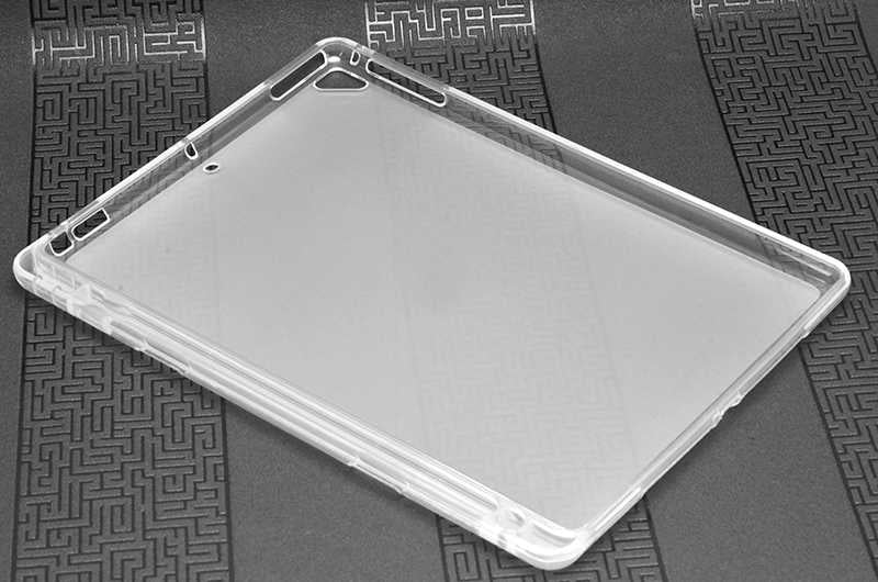 Apple iPad 6 Air 2 Zore Kalemli Tablet Silikon Siyah