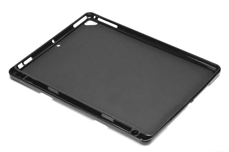 Apple iPad 6 Air 2 Zore Kalemli Tablet Silikon Siyah