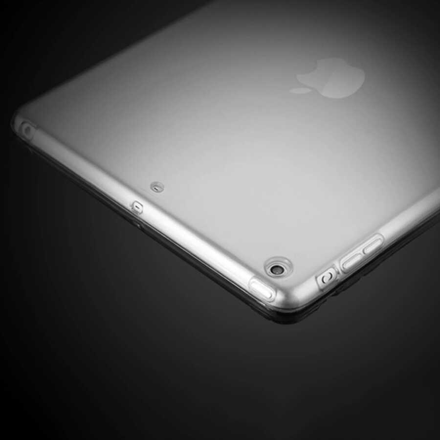 Apple iPad 9.7 2018 (6.Nesil) Kılıf Zore Tablet Süper Silikon Kapak Renksiz