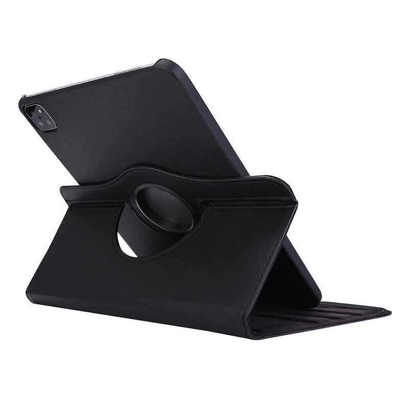 Apple iPad Air 11 2024 Zore Dönebilen Standlı Kılıf Mor