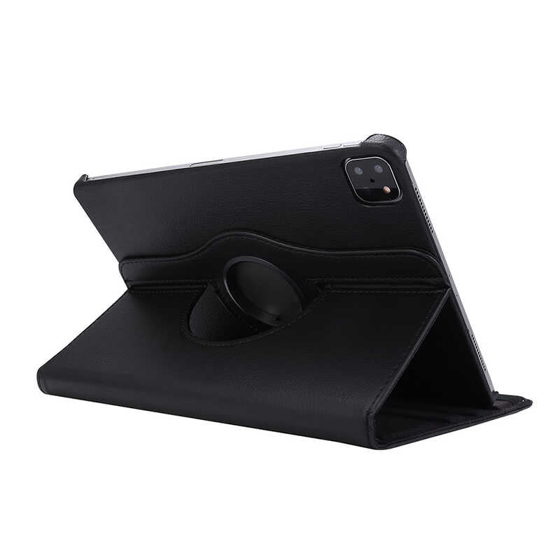 Apple iPad Air 11 2024 Zore Dönebilen Standlı Kılıf Mor