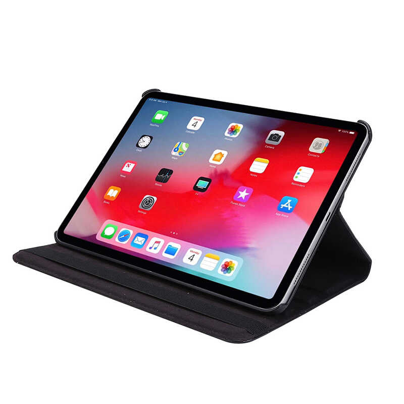Apple iPad Air 11 2024 Zore Dönebilen Standlı Kılıf Mor