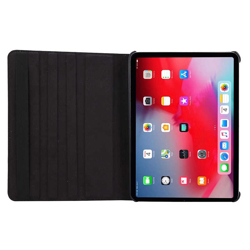 Apple iPad Air 11 2024 Zore Dönebilen Standlı Kılıf Mor