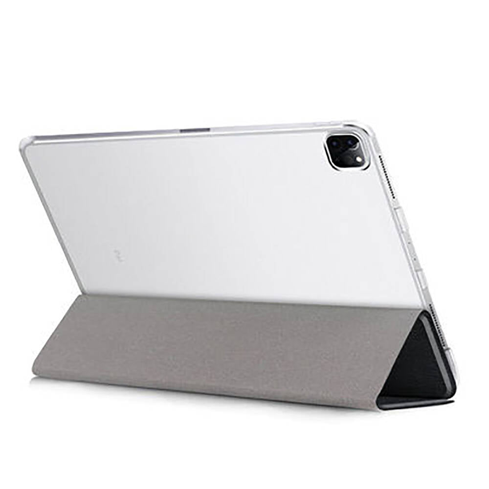Apple iPad Air 11 2024 Zore Smart Cover Standlı 1-1 Kılıf Gold