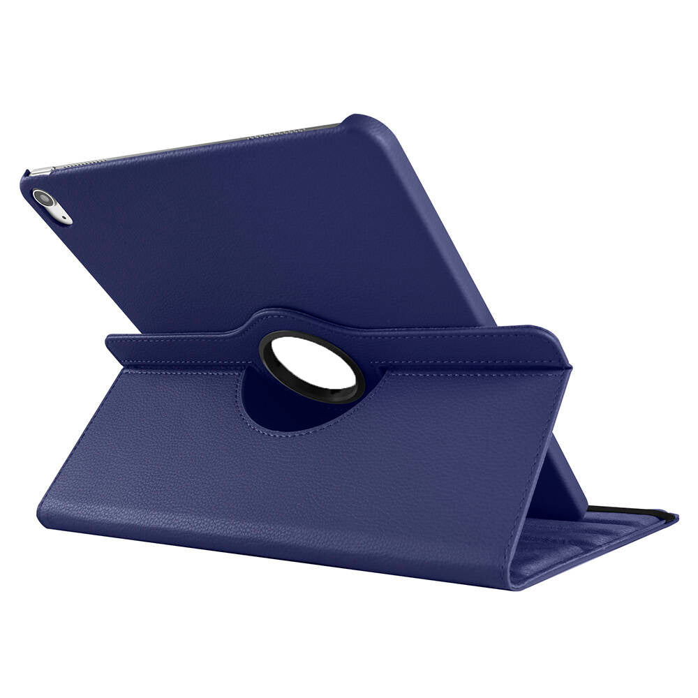 Apple iPad Air 13 2025 M3 Zore Dönebilen Standlı Kılıf Mor