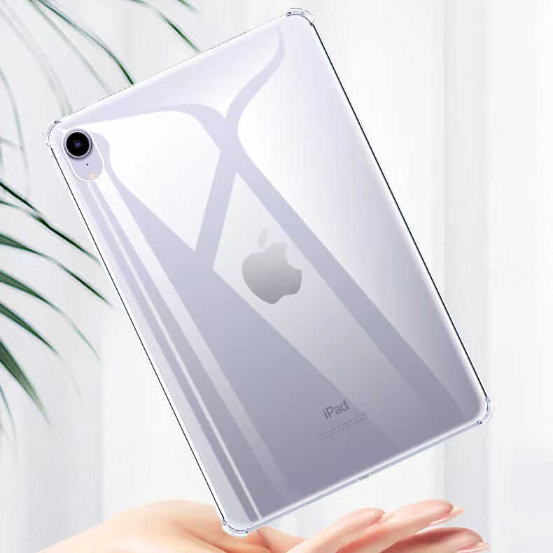 Apple iPad Mini 2021 (6.Nesil) Kılıf Zore Tablet Nitro Anti Shock Silikon Kapak Renksiz