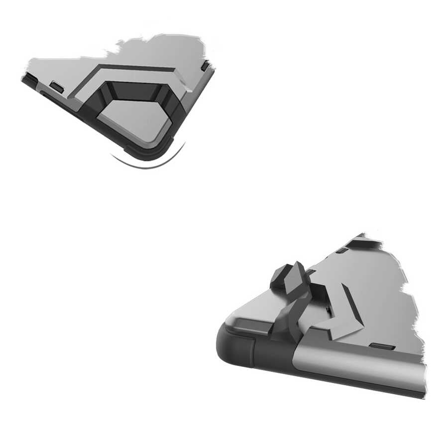 Apple iPad Mini 4 Zore Defens Tablet Silikon Siyah