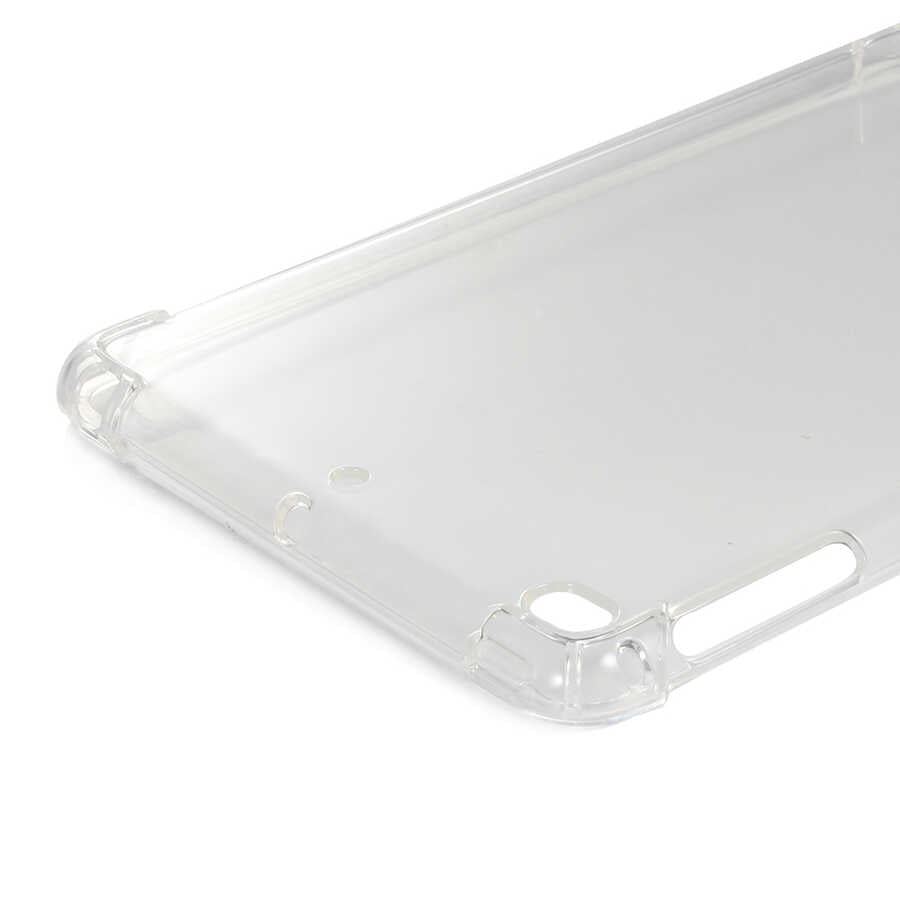 Apple iPad Mini 5 Kılıf Zore Tablet Nitro Anti Shock Silikon Kapak Renksiz