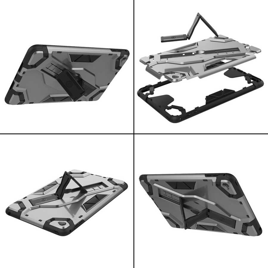 Apple iPad Mini 5 Zore Defens Tablet Silikon Siyah