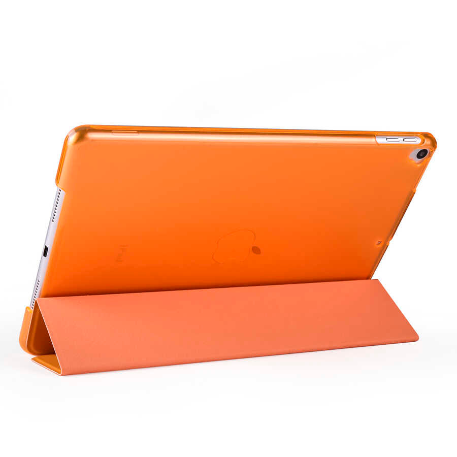 Apple iPad Pro 10.5 (7.Nesil) Zore Smart Cover Standlı 1-1 Kılıf Mavi