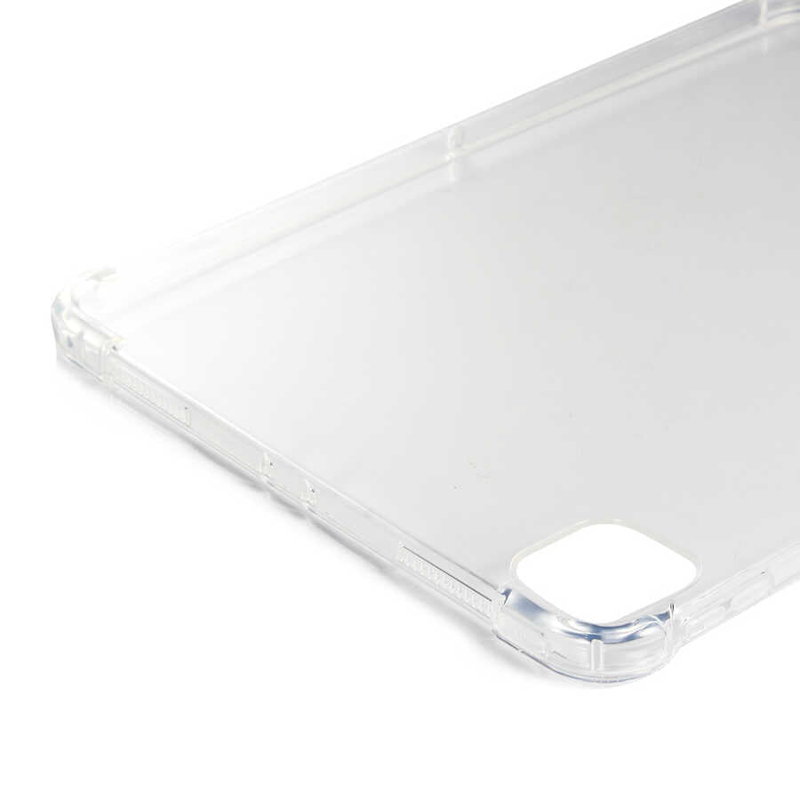 Apple iPad Pro 11 2020 (2.Nesil) Kılıf Zore Tablet Nitro Anti Shock Silikon Kapak Renksiz