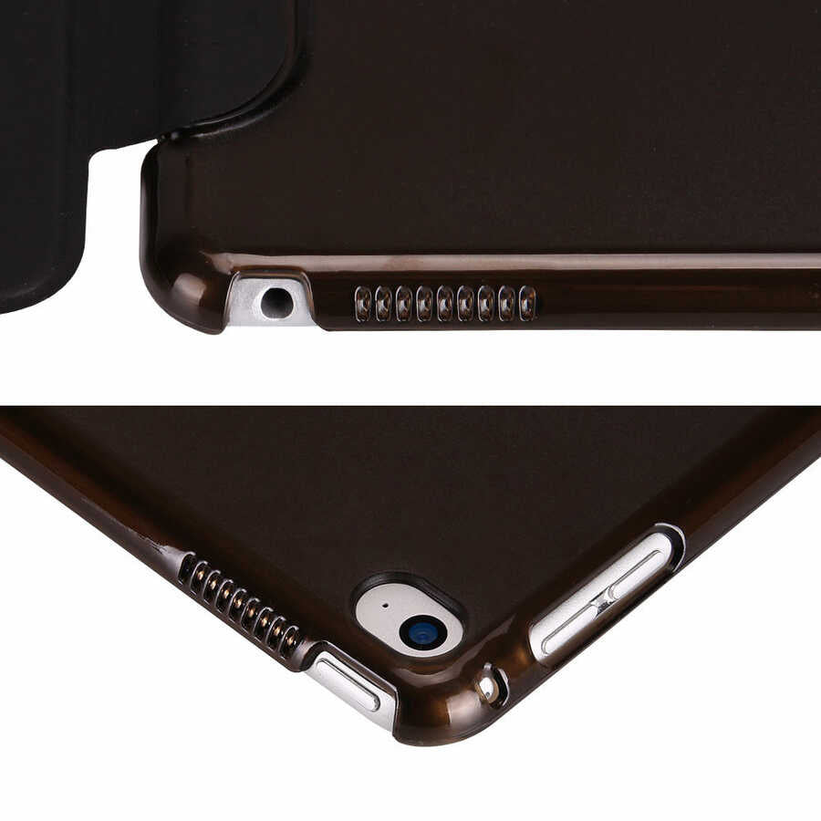 Apple iPad Pro 12.9 2015 Zore Smart Cover Standlı 1-1 Kılıf Mavi