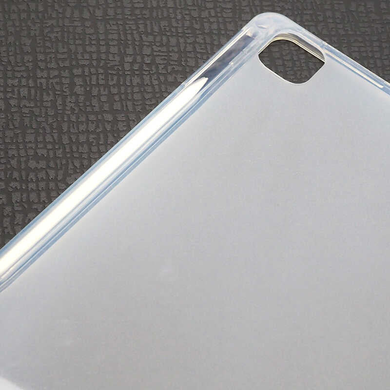 Apple iPad Pro 12.9 2020 (4.Nesil) Zore Kalemli Tablet Silikon Siyah