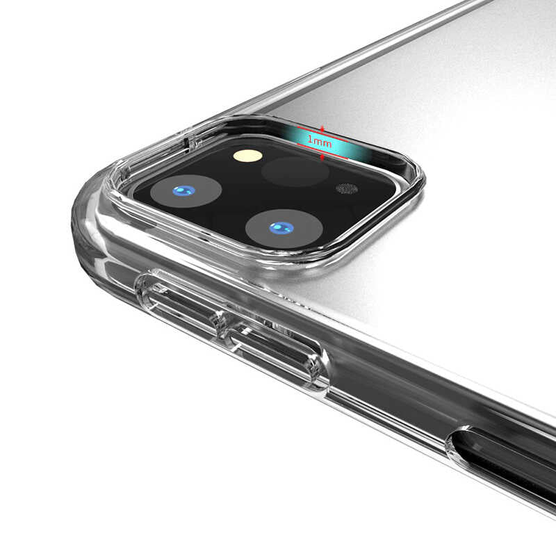 Apple iPad Pro 12.9 Pro 2020 (4.Nesil) Kılıf Zore Tablet Süper Silikon Kapak Renksiz
