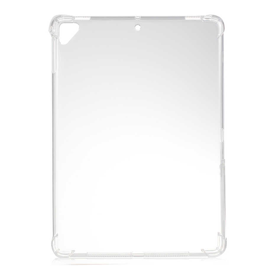 Apple iPad Pro 9.7 2016 Kılıf Zore Tablet Nitro Anti Shock Silikon Kapak Renksiz