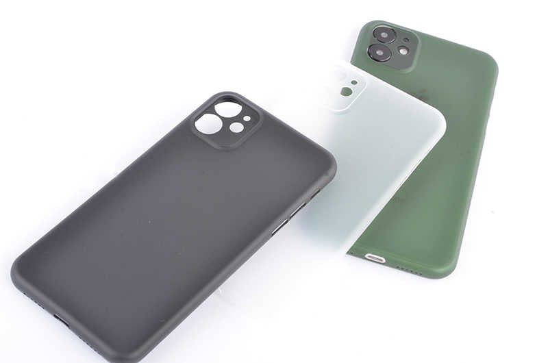 Apple iPhone 11 Kılıf Zore 1.Kalite PP Silikon Beyaz