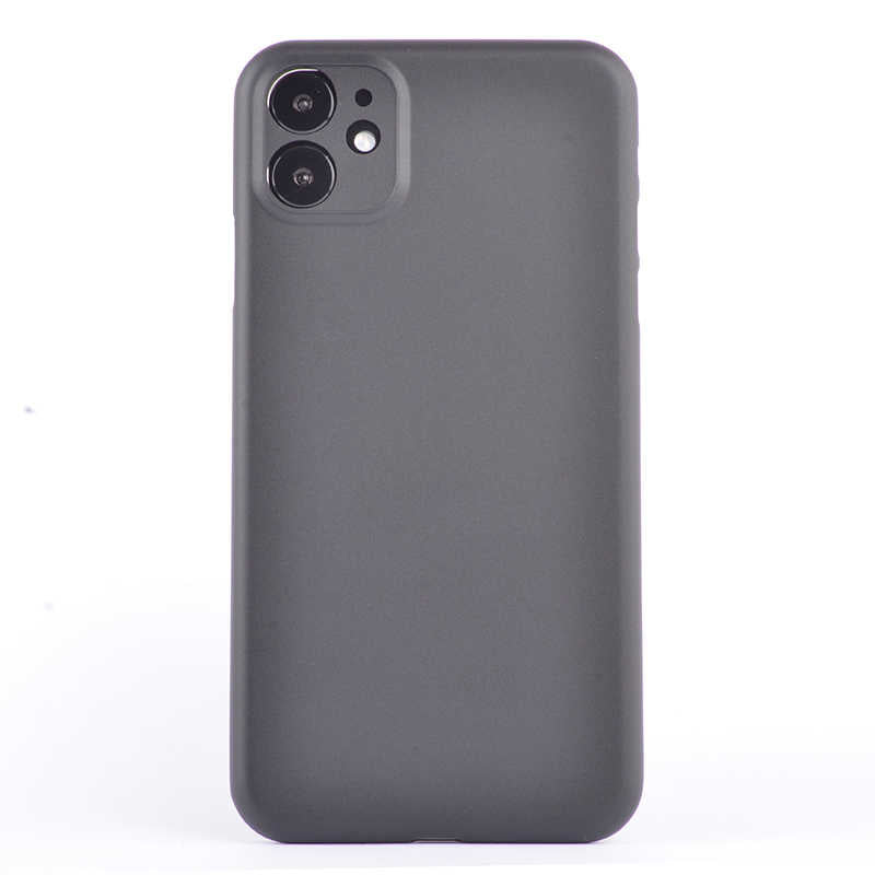 Apple iPhone 11 Kılıf Zore 1.Kalite PP Silikon Siyah