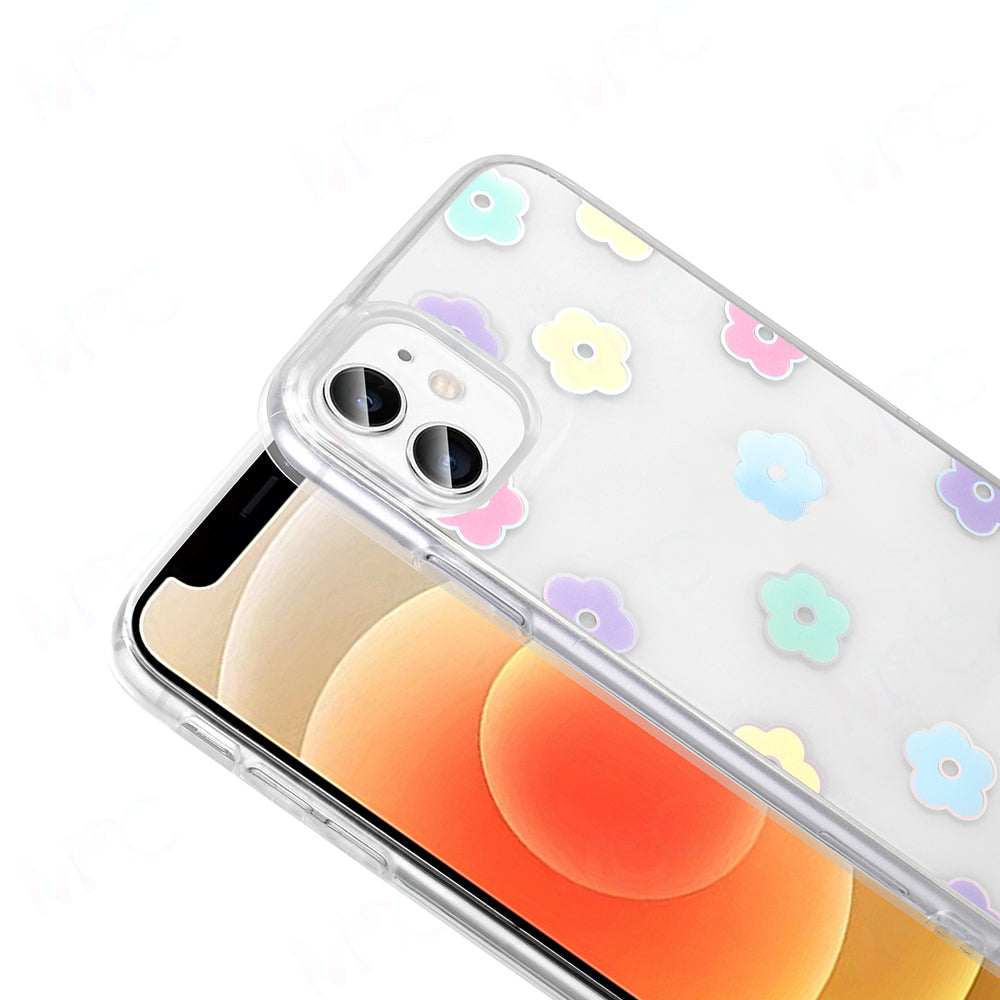 Apple iPhone 11 Kılıf Şeffaf Figürlü Zore Folk Sert Kapak Sevimli Köpek